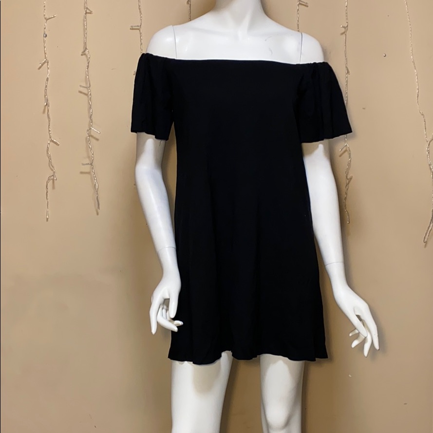 Anthropologie Kimchi Blue Off Shoulder Knit Dress Xs